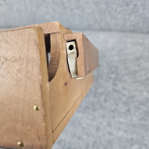 VTG 50s Hanging Wood CIGARETTE Dispenser Retail Store Wall Fixture Coin Slot WOW - Picture 11 of 16